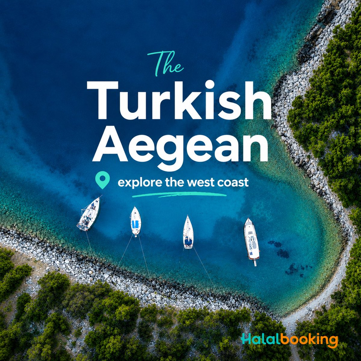 HalalBooking's tweet photo. 🌊 The Aegean stretches along Türkiye’s western coastline, from chic Bodrum, picturesque Fethiye and charming Turunç in the south; right up to the Dardanelles and the Sea of Marmara. 

✨Discover now: https://t.co/29ZQk9Ety7 https://t.co/A3VyDHgPsO