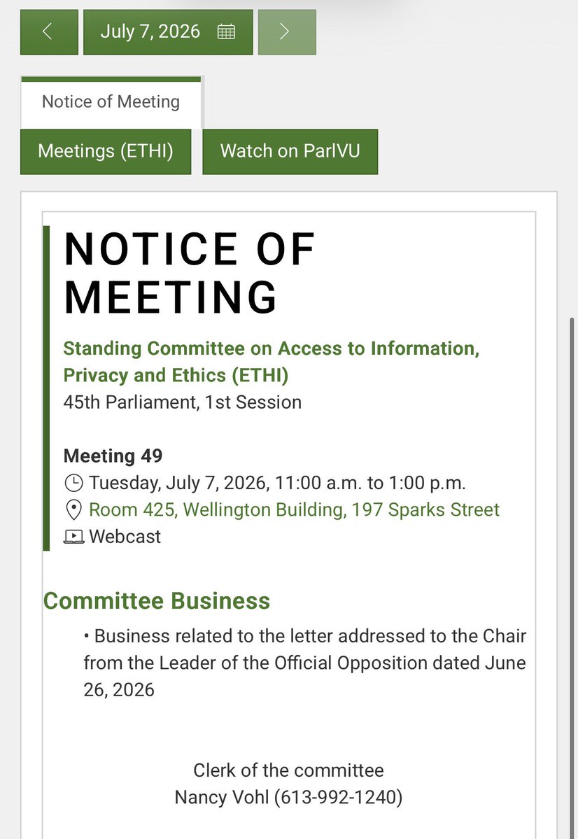 AndrewScheer's tweet photo. CONFIRMED!!!:

Ethics committee will officially launch hearings into Carney’s condo developer bailout.

Cdns shouldn’t be on the hook for wealthy developers.

Who lobbied Carney’s government? Who is getting rich off this scheme?

Carney must allow this investigation to proceed so Canadians can get the answers they deserve.