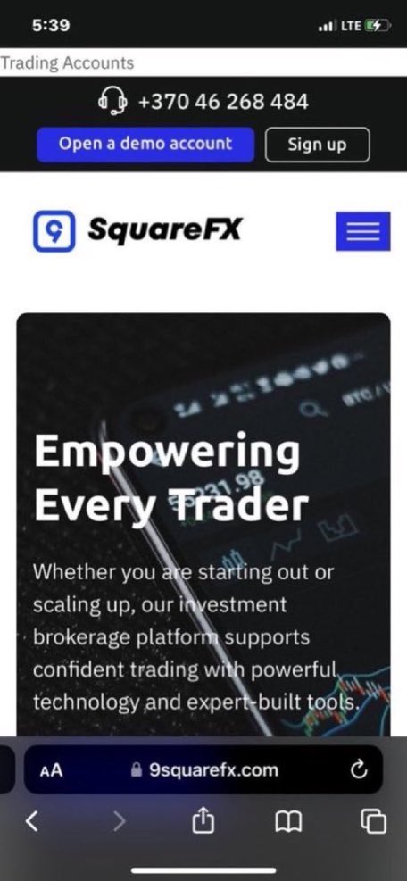 Thorium_v's tweet photo. https://t.co/aOb8D08ueo ,,,,,,

Beware of fake trading platforms promising guaranteed profits. Red flags include hidden fees, withdrawal issues, and unverified brokers.

Stay safe—Use the link in bio  or Dm 📥 
#9squarefx #cryptoscam #investmentscam #cryptorecovery https://t.co/P4HPPfUU6J