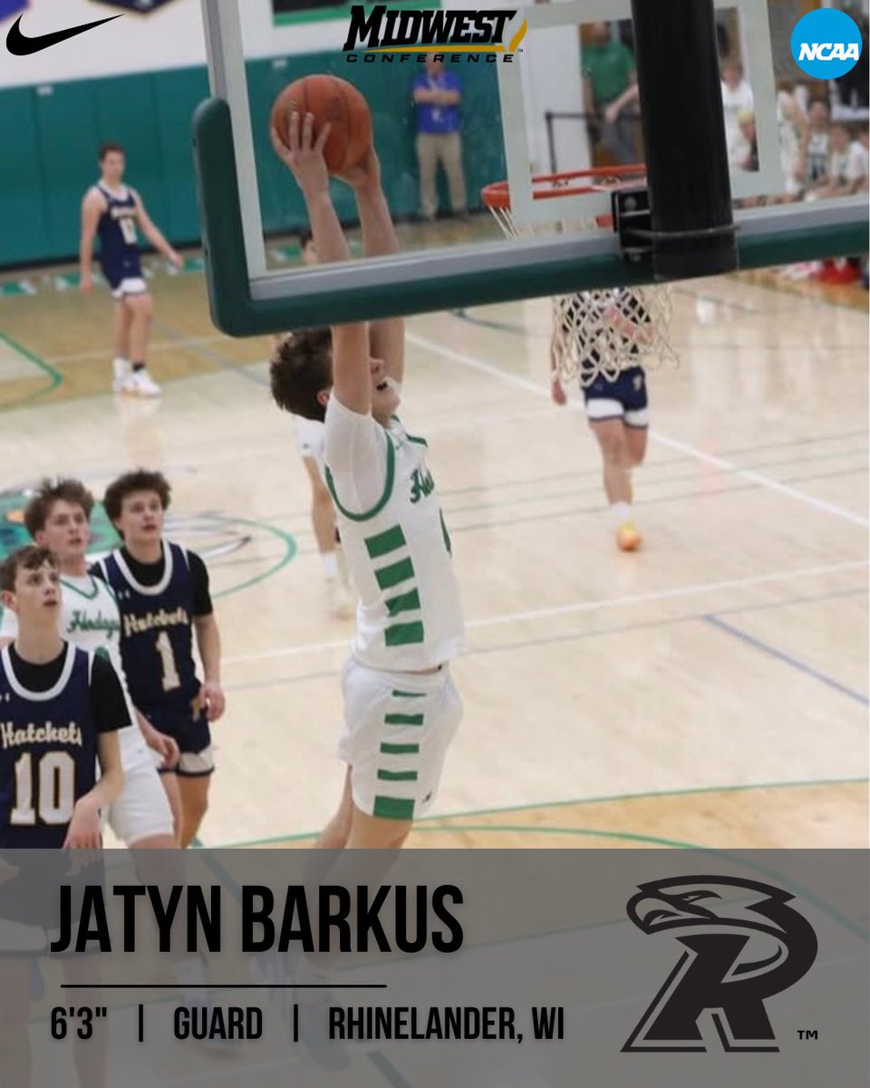 riponcollegembb's tweet photo. Welcome to Ripon, Jatyn!

Please join us in welcoming Jatyn Barkus to the Red Hawk family.

📍Rhinelander, WI
📏 6’3”
🏀 Guard

Welcome to Ripon! https://t.co/7YFlSfdHvL