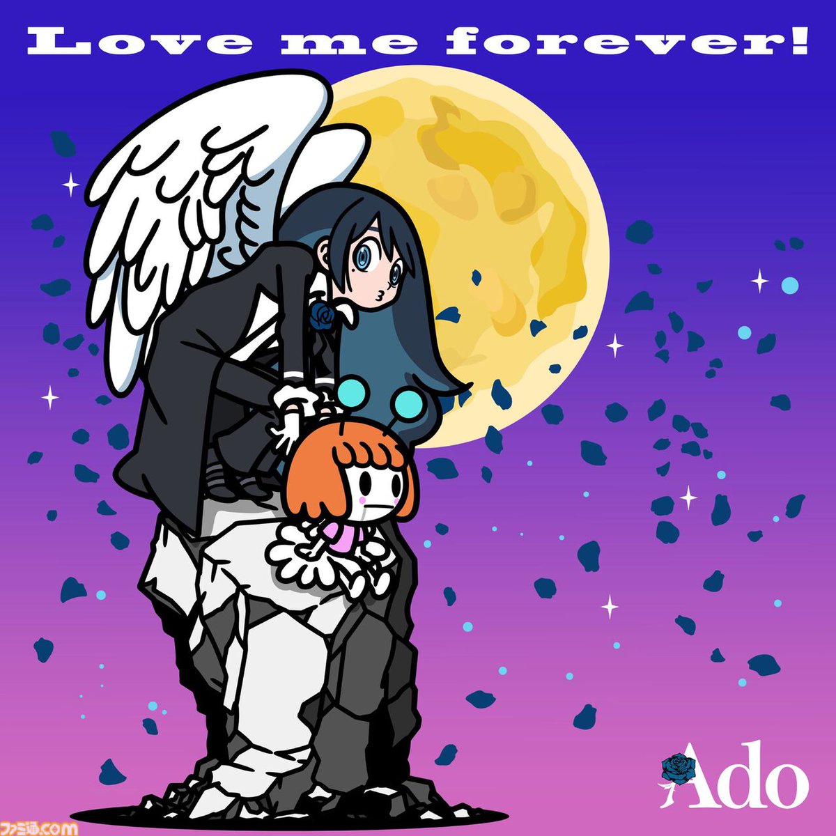 famitsu's tweet photo. 『リズム天国 ミラクルスターズ』にAdoさんの新曲『Love me forever!』が収録。作詞作曲はつんく♂氏
https://t.co/A620L4UfrE

楽曲提供のきっかけは2021年10月に公開されたAdoさんによる『めちゃモテ I LOVE YOU』の歌ってみた動画。本日よりゲリラ配信スタート。 https://t.co/ISvErIqWbp