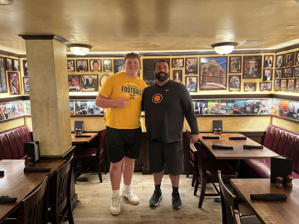 grahamcentimole's tweet photo. I am happy to announce that after a conversation with @CoachCuevas78 I have received an offer @PrincetonFTBL. https://t.co/uUpysmklwv