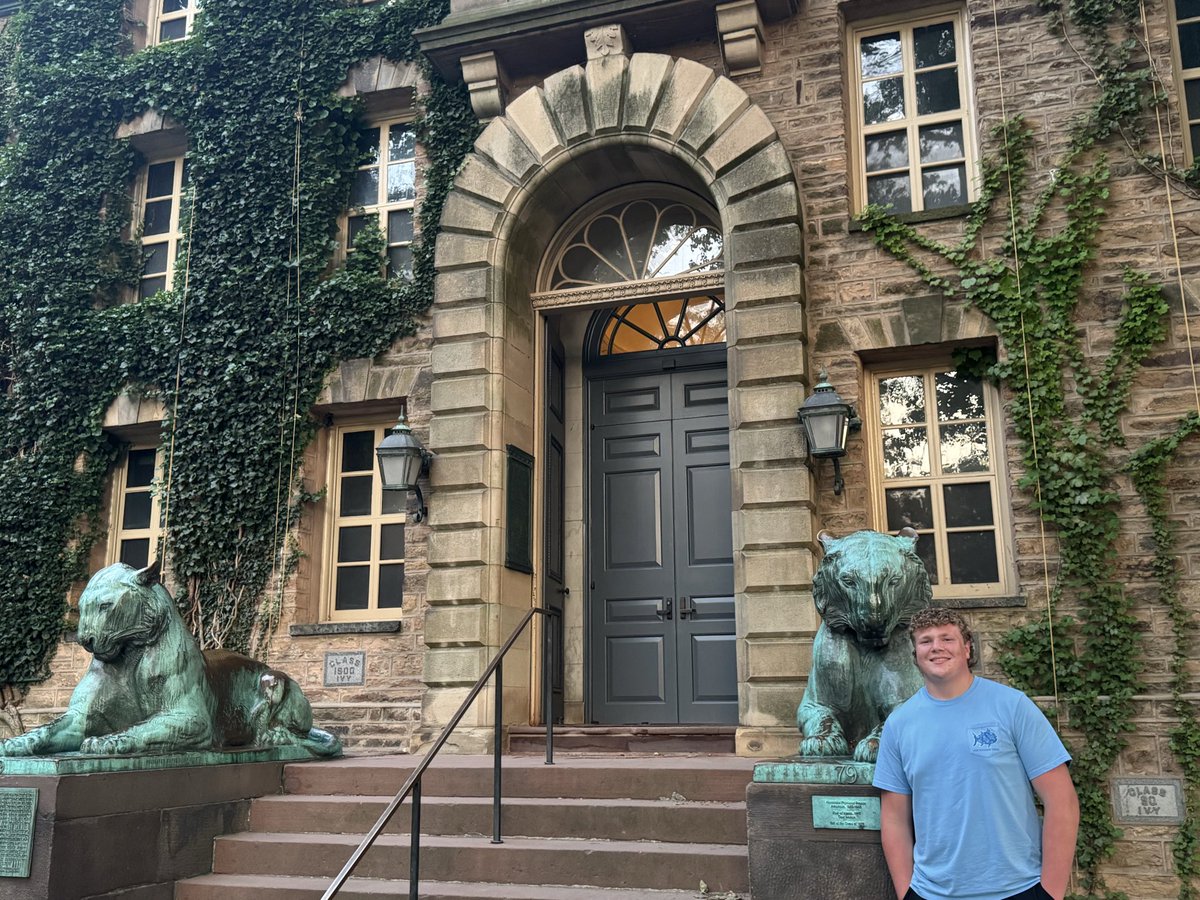 grahamcentimole's tweet photo. I am happy to announce that after a conversation with @CoachCuevas78 I have received an offer @PrincetonFTBL. https://t.co/uUpysmklwv