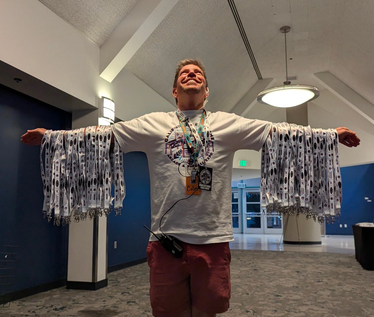 Vectrexer's tweet photo. The California Extreme Lanyard Phoenix will soon rise again at California Extreme 2026 on August 8th-9th at Hyatt Regency Santa Clara California.
https://t.co/7CcD5vfyqZ
@CAExtremeOrg
@HyattSantaClara
@SantaClara_CC
#cax #cax2026 #California #Extreme #caextreme https://t.co/3gp4FvMe4t