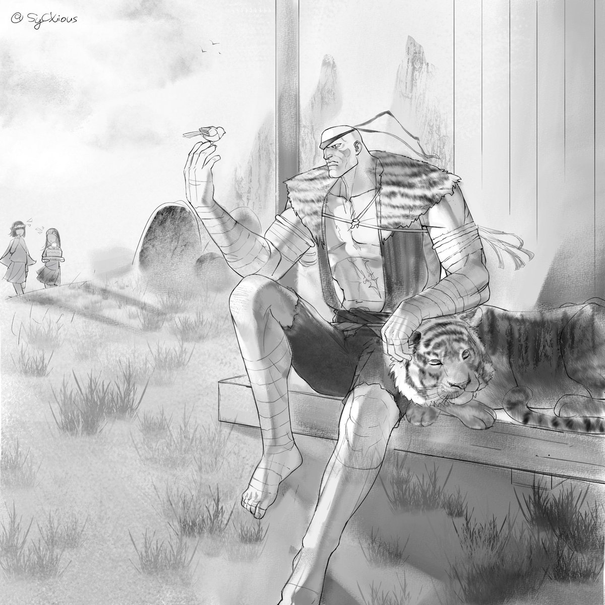 SyCXious's tweet photo. I'm a little late, but anyway happy birthday old man

#Sagat #Streetfighter６ https://t.co/077B6XHITz