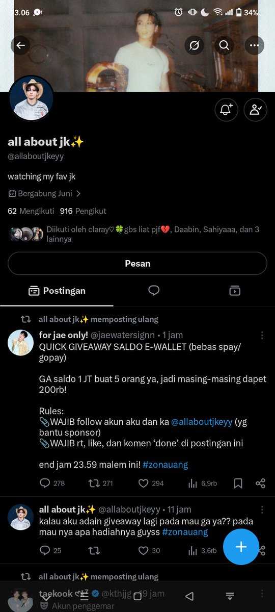 pinksunrich's tweet photo. @jaewatersignn @allaboutjkeyy done kakk ahiww izin ikutan yaw, banyak rezeki dan banyak berjuta kebahagiaan menyertaii 🫶🏻 https://t.co/1niVWW112v
