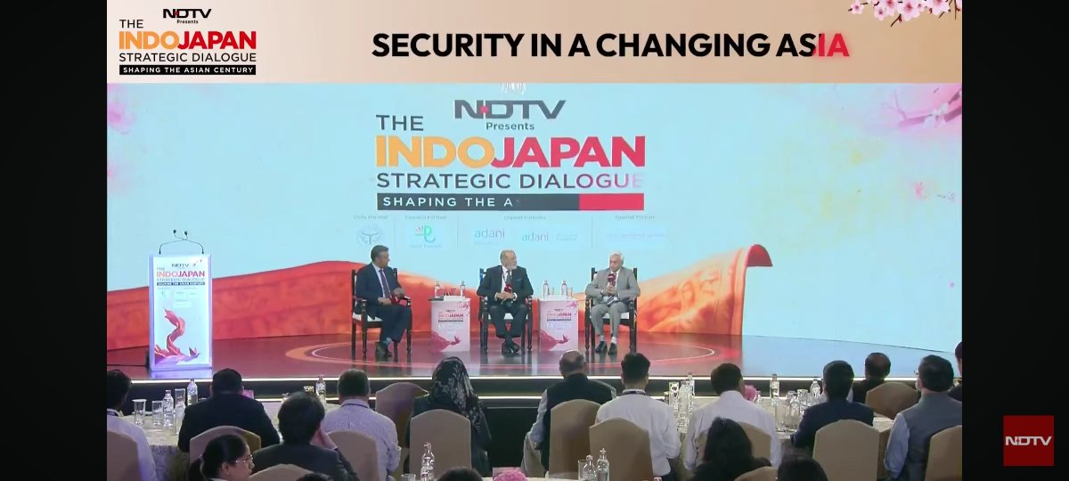 SujanChinoy's tweet photo. Here are some photos of the @ndtv event today on #India #Japan ties coinciding with the 16th Bilateral Summit https://t.co/v97n78Zm1D