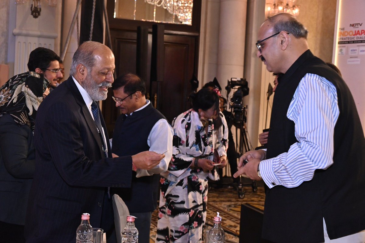 SujanChinoy's tweet photo. Here are some photos of the @ndtv event today on #India #Japan ties coinciding with the 16th Bilateral Summit https://t.co/v97n78Zm1D