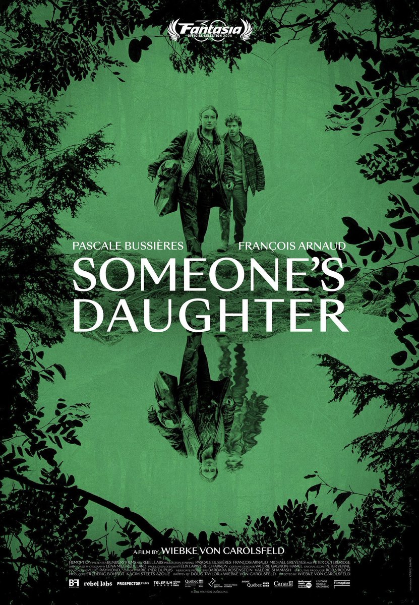 FrancoisArnBR's tweet photo. Poster oficial do filme Someone's Daughter!!! O filme irá estrear mundialmente no dia 21 de julho, no Festival Fantasia e chegará nos cinemas no dia 23 de outubro https://t.co/lgznEfTCBs