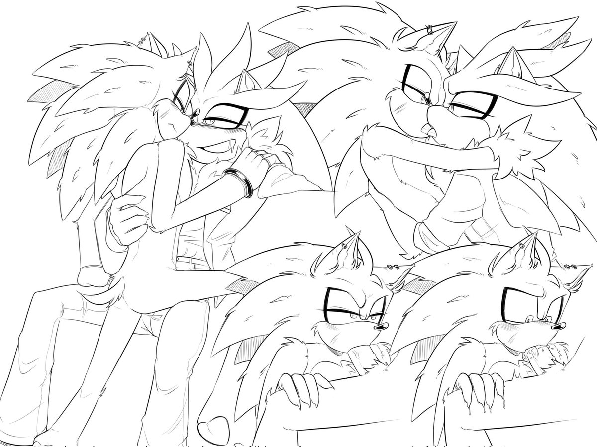Xx_lexX0's tweet photo. Realized I never post the full, and since I have no plans on going back to finish it rn, here's the Sonilver piece I never posted
Mafia Silver cred @CoffeeSouppp https://t.co/LvzmLeMQYW