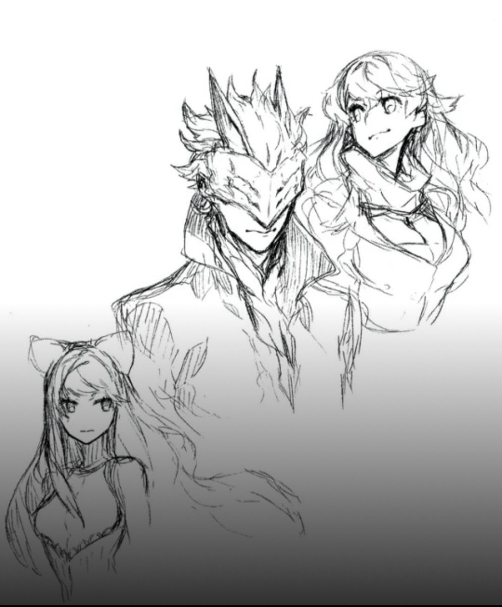 jaYTgameNews's tweet photo. Sketches of #YangXiaoLong #BlakeBelladonna and #AdamTaurus. #RWBY https://t.co/QNwwZAMTKe