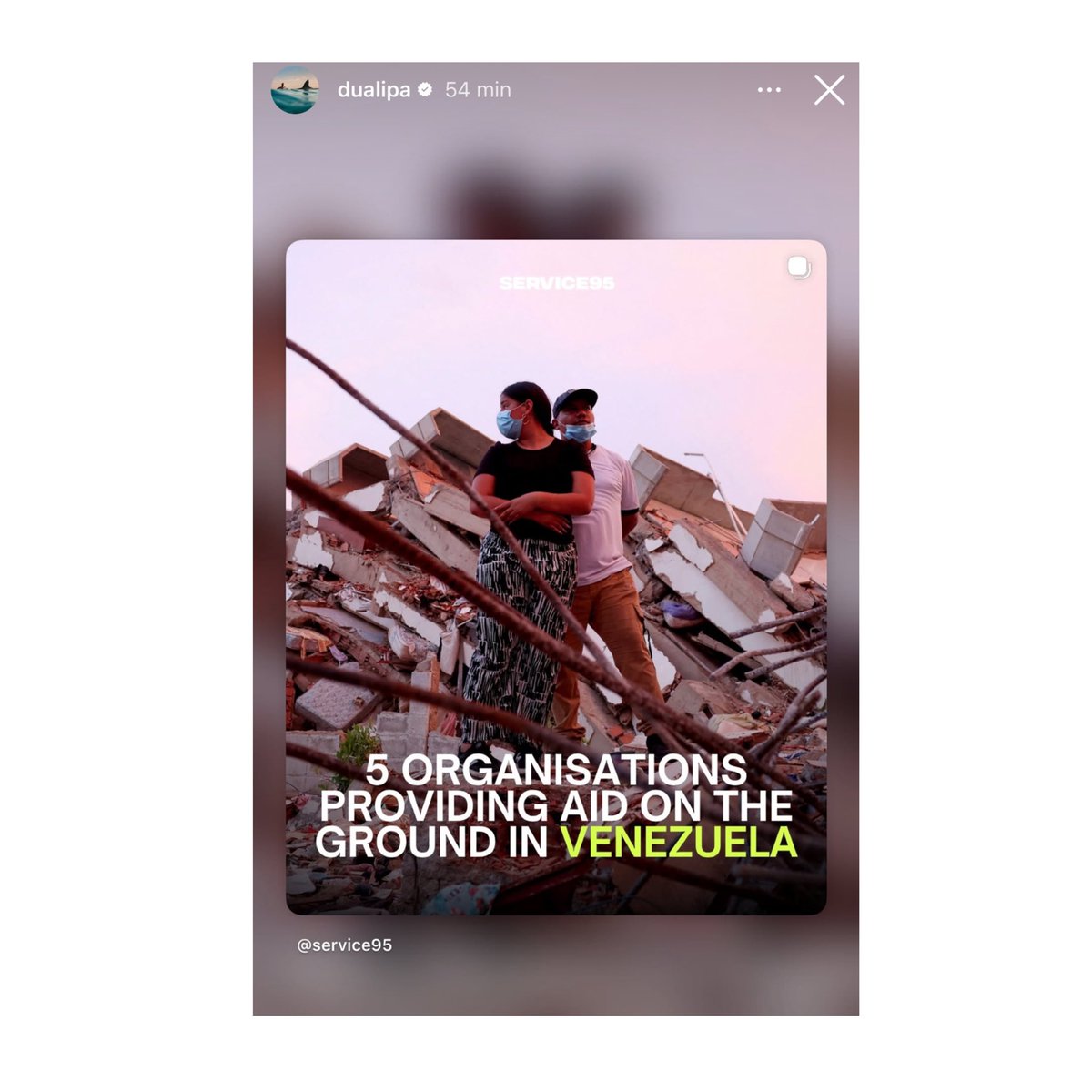 dualipabrasil's tweet photo. ORGULHO! Dua Lipa, através do Service95, publicou e compartilhou um guia com recursos para apoiar as vítimas do terremoto na Venezuela. 🇻🇪 https://t.co/UWDIFav87S