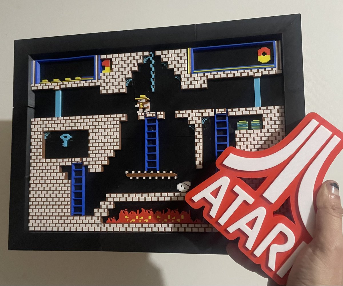 frikicity's tweet photo. Otro VideoFrame de Montezuma que se va! Es harto trabajo pero el resultado ❤️
Si quieres el tuyo no dudes en contactarnos!

eshop: https://t.co/Dt1a8WYSiX
whatsapp +56977442620
#atari #montezuma #videoframe #3dprint #3dart #frikicity https://t.co/rcFWBpuqMX