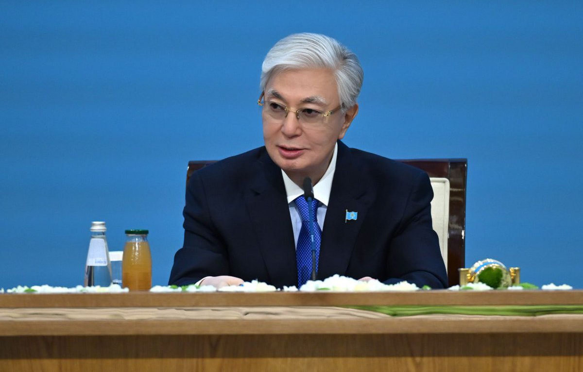 aqorda_press's tweet photo. President @TokayevKZ chaired the 38th plenary meeting of the Foreign Investors' Council

Read more🔗: https://t.co/3nxApW3Zlw https://t.co/JFpeg1Onss
