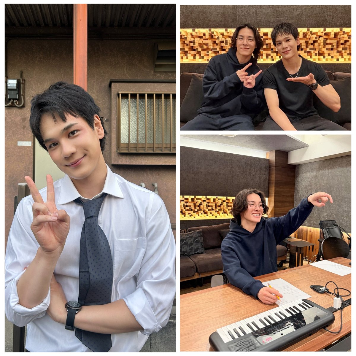 kt_2923__'s tweet photo. #豆原一成 #川西拓実　

😭😭😭😭😭😭😭😭😭😭

むらさきいろ
作詞・作曲T.Kだーー！😭😭😭😭😭

豆ちゃんドラマに豆ちゃんの声の主題歌なだけで感動なのに拓実さん作曲だったなんて…😭😭😭😭

凄いよ😭😭😭

豆拓😭😭😭😭😭 https://t.co/uqtzPBcq3C