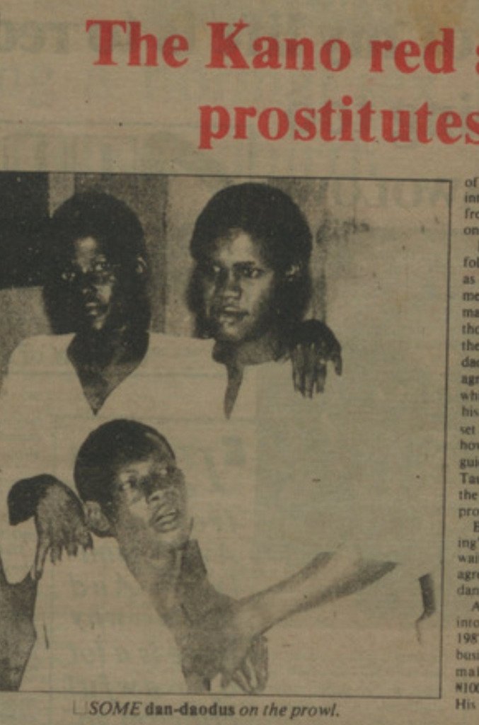 CHUKWUEBUKA's tweet photo. 1988 Article About Homosexual Prostitutes In Kano.

Nothing New Under The Sun. https://t.co/TjK119tmnI