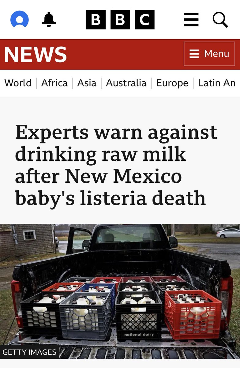 DrNeilStone's tweet photo. Don't drink raw milk 

Its filthy https://t.co/bfSOuSPhZi