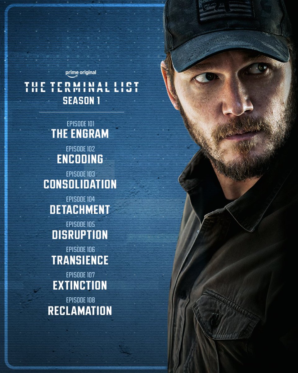 TerminalListPV's tweet photo. What’s your favorite episode? Catch up on The Terminal List and Dark Wolf now on Prime Video. https://t.co/DMTxuh7sY8