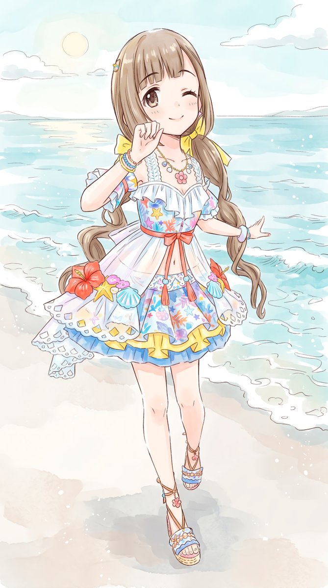SweetWitch's tweet photo. 芳乃ちゃん誕生日おめでとう！！🎂🎉💕
水着になると心が開放的になりますー 邪な想いはぽいっとしましょうー
#依田芳乃誕生祭2026
#依田芳乃生誕祭2026 https://t.co/K3PR7qABaQ