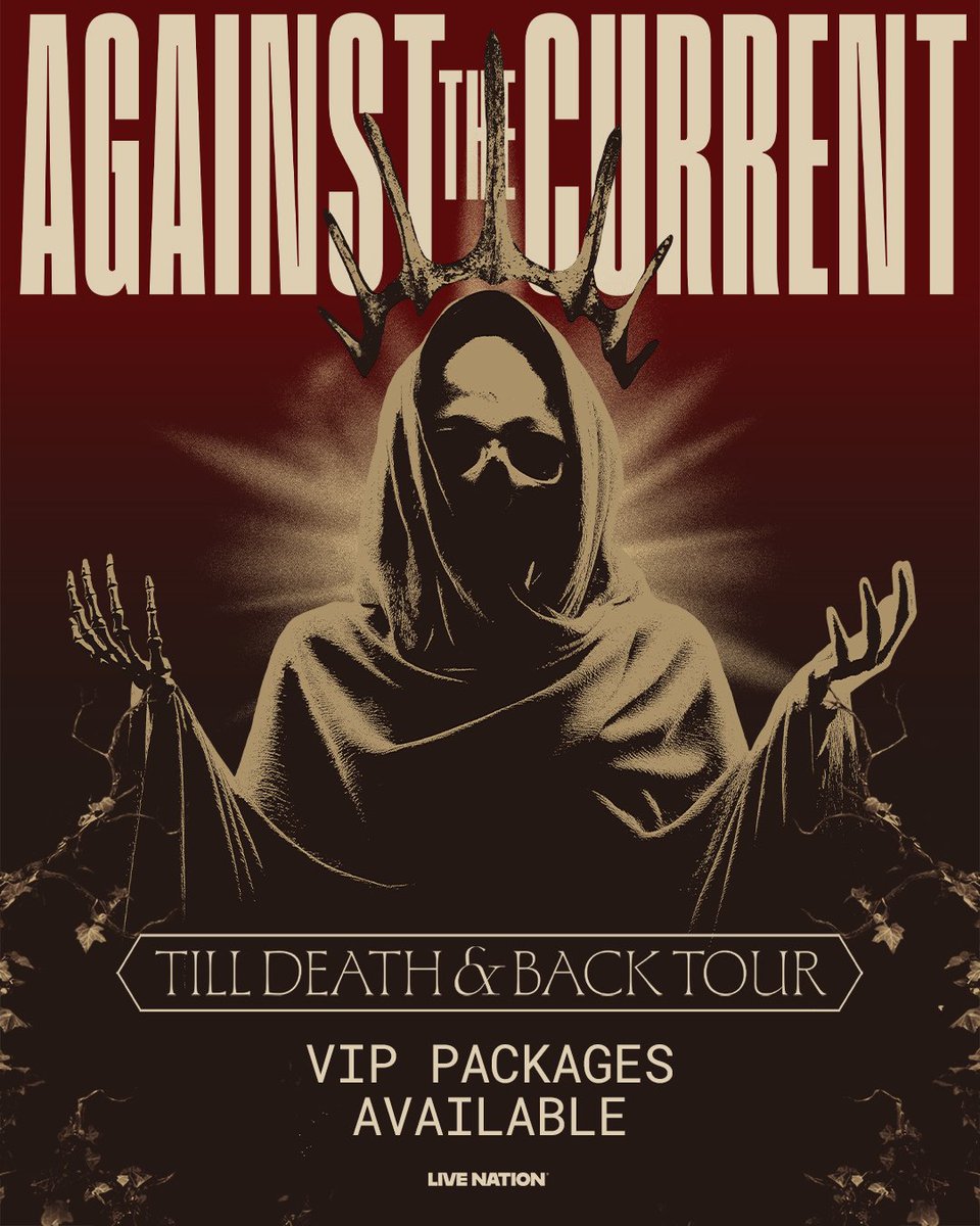 LiveNationASIA's tweet photo. JUST ANNOUNCED. Against The Current.
Legends Never Die and they are @ATC_BAND 🔥
Till Death & Back Tour is coming to Asia on January 2027, save the date!
🎫 Ticketing details at https://t.co/In0vMSCLc9
⭐️ VIP details at https://t.co/m1Grytv2jf
#againstthecurrent https://t.co/OGZjMJOFpv