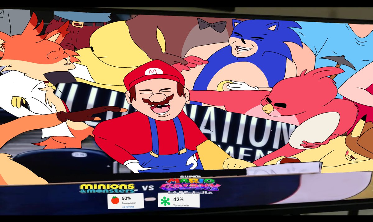 BubsyThe47631's tweet photo. No entiendo a los críticos a veces xd(o bueno nose,es realmente buena la nueva de los minios?) #bubsy #bubsymemes #thebubsypurrfandom #bubsycuris #humor #parati #mariobros #minios #sonicthehedghog #pacman #freddyfazbear #angrybirds #películas #curimomos #curitoons https://t.co/D7p5jC8uFs