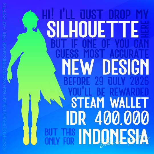 OliviaHakase's tweet photo. 💚Hello Hootensia dan warga X!!💚

Aku mengadakan Art Contest untuk kalian ikuti!
Bagi yang dapat memberikan tebakan paling tepat, akan diberi hadiah VOUCHER STEAM sebesar 400.000 Rupiah!!!

Syarat dan ketentuan tertera dalam QR code. 
Pertanyaan bisa diajukan ke discord : tnknhn https://t.co/GvuvANVmiX