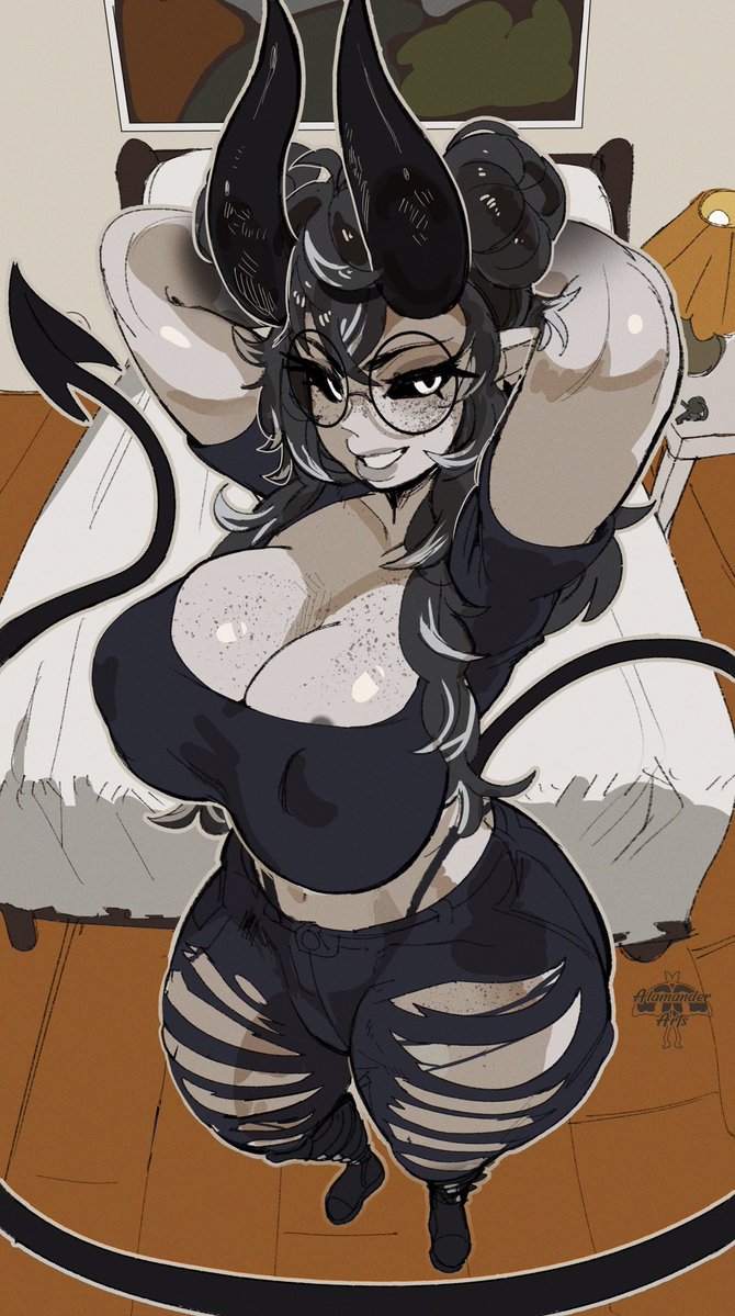 AlamanderArts's tweet photo. [Comm] for @StaticCerebral ~😝🍦💦 https://t.co/F7vMdcp5lg