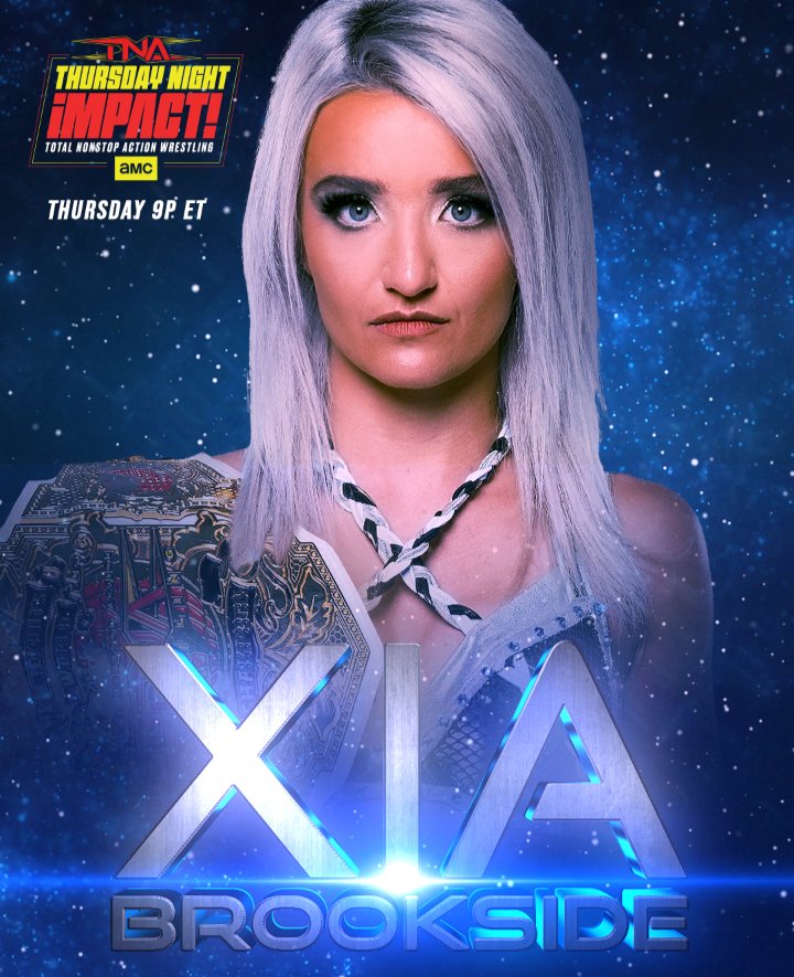 NVhowlingWolves's tweet photo. The #AndNew
#TNAKnockout Championship
Reign by
The Ultimate Champ
@XiaBrookside ๐ค๐
Has Begun & The Master of the
#DarkSide has something to say
Tonight on #TNAiMPACT https://t.co/NqsQChtgZU