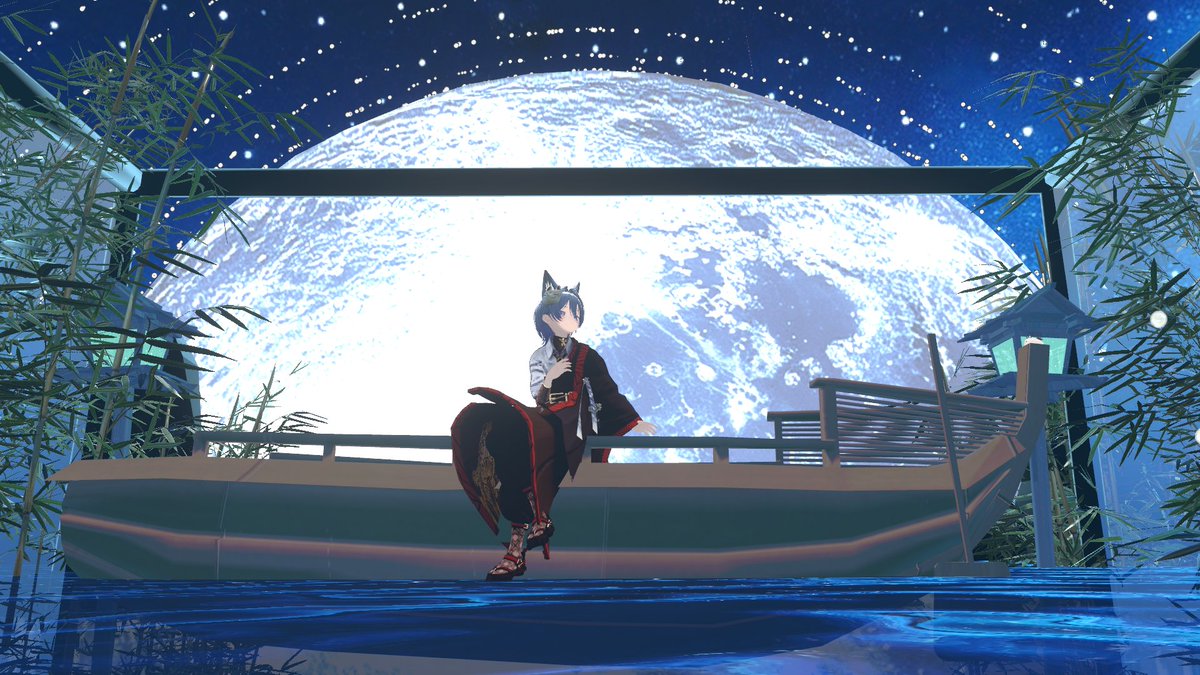 HagikazeVR's tweet photo. 🌐星降る海
「星降る海」のMVの再現ワールドから
おはようございます

この歌を最初に映画館で聴いてすっかりヤッチョに魅了されちゃいました

#VRChat https://t.co/aXIR0JX4Hh