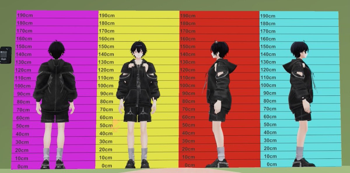konzai_VR's tweet photo. めちゃめちゃめちゃめちゃ肌が見えてる
Unity上ではちゃんと隠れてるんですよコレ https://t.co/s4q0hCLfDc