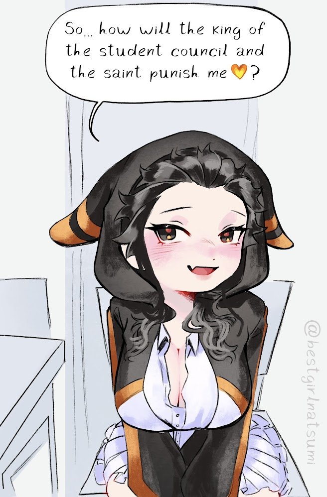 bestgirlnatsumi's tweet photo. Pride summi is testing you, will you correct her? 1/2

#rezero #NatsumiSchwartz #SubaruNatsuki #PrideIF #AyamatsuIF also and implied #Emisuba and #Reinsuba https://t.co/YY5mz0UdlJ