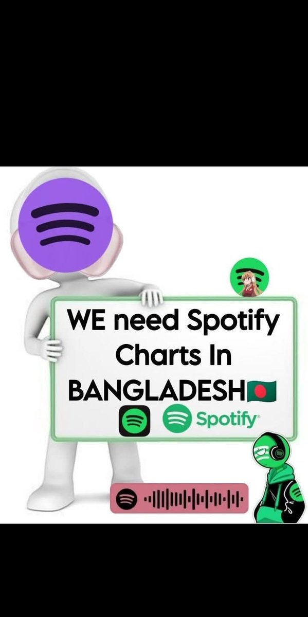 Toha630988's tweet photo. ৫.
Streaming continues to grow in Bangladesh. It would be wonderful if @Spotify introduced an official chart someday. 🇧🇩
#BDdeserveSpotifyChart
#BringSpotifyChartstoBD https://t.co/AlkynwrFNN