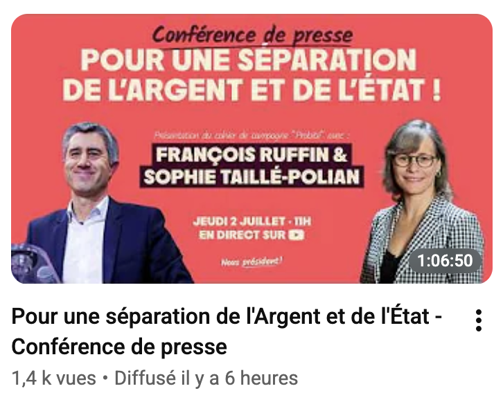 MoutonNoirCeven's tweet photo. @de_chardin En au même moment aujourd'hui #Ruffin était également en conférence de presse !
1 400 vues en 6h !
#Ruffinito ! https://t.co/cuP5seTNxE