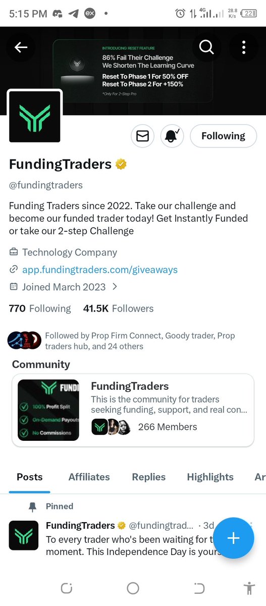 Bolity7418's tweet photo. @fundingtraders Thank you for this wonderful opportunity, I really appreciate 🙏🙏🙏 
Join in guys 
@hifriends7640 
@WizzyOnChain 
@cryptobanditpet https://t.co/PMlAupNwml