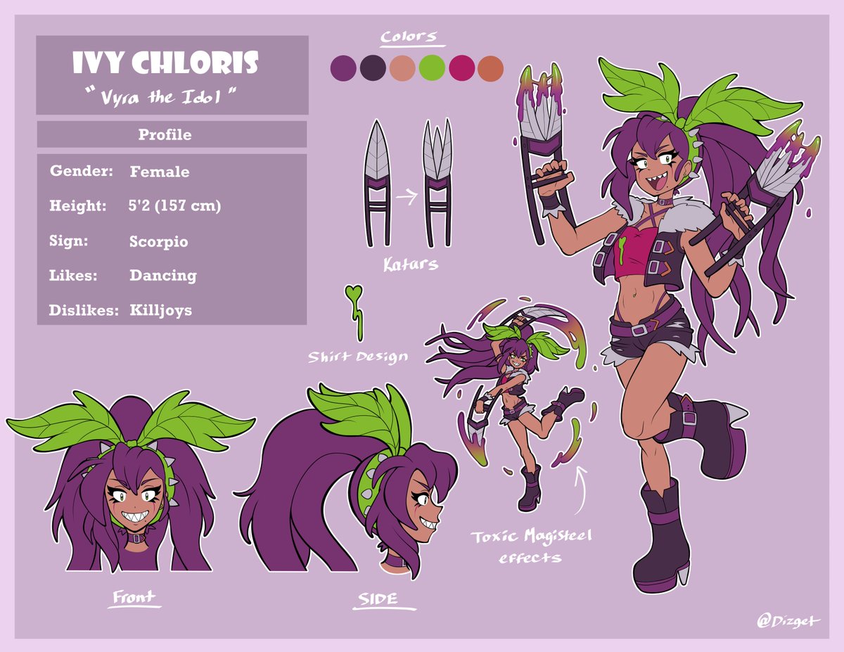 dizget's tweet photo. Ivy Chloris 💚 https://t.co/UQe9areBD4