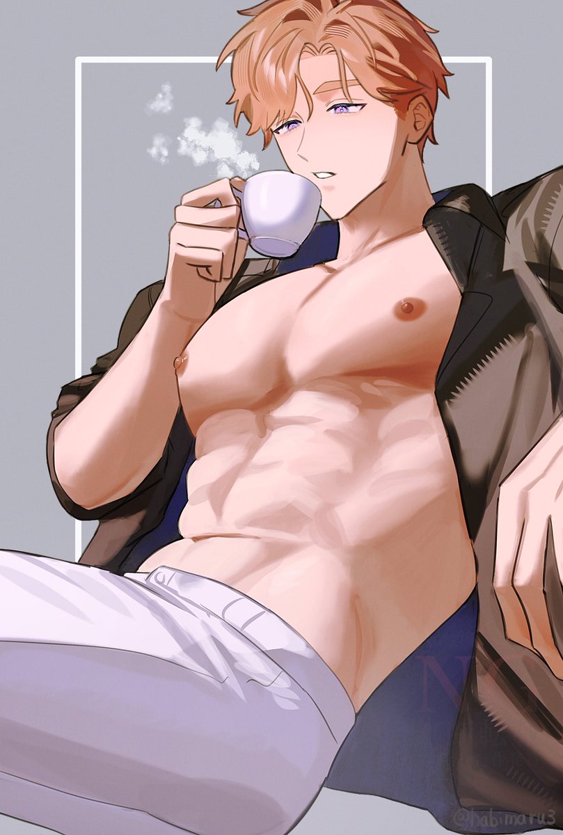habimaru3's tweet photo. Day 57
ふー…☕️
#oc #創作男子 https://t.co/uLWkJKg3AD