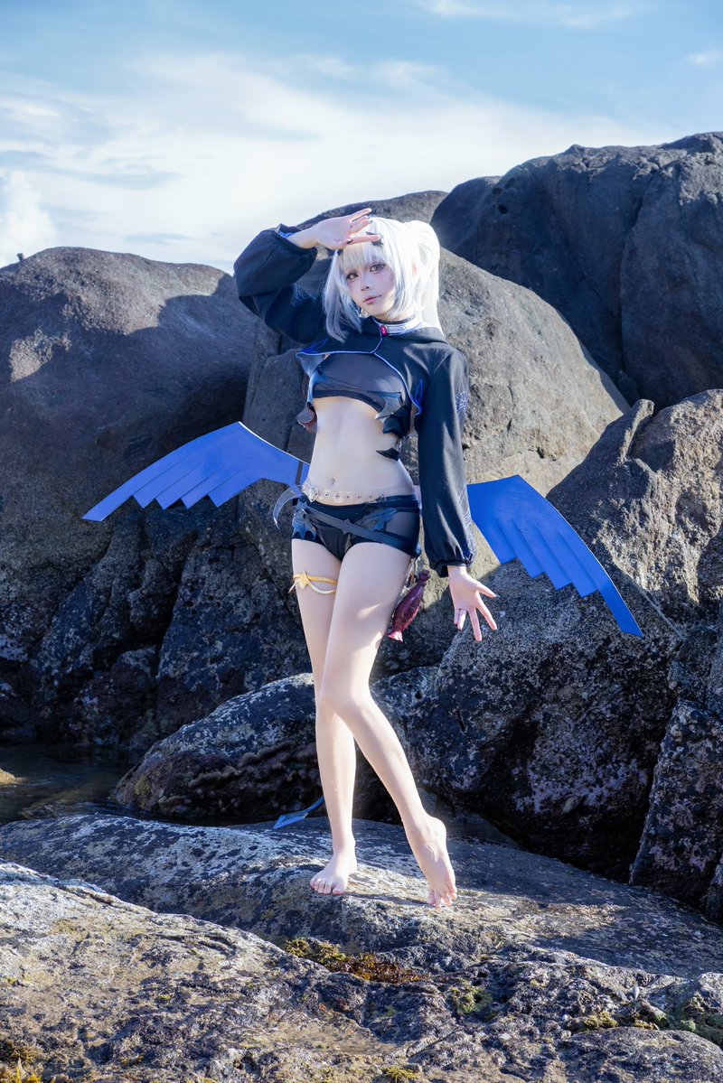 Resenri's tweet photo. More summer pic pic pic 💕💕👅👅

#Fgo 
#Melusine https://t.co/q6F7XIiRJq