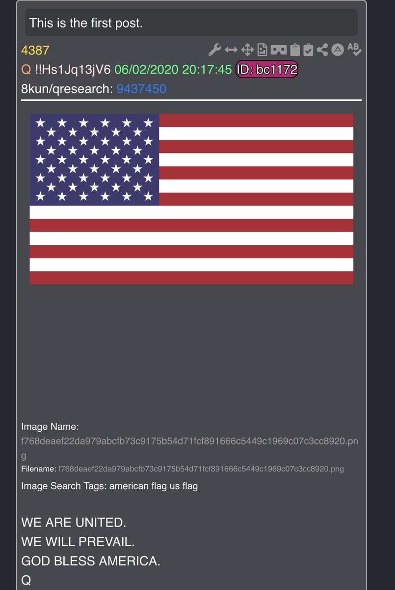 latiejones1111's tweet photo. There was a time when our children stood at attention, and with pride, put their hand on their heart, and in one UNITED voice, recited the PLEDGE OF ALLEGIANCE.
There was a time when STRENGTH and HONOR meant something.
There was a time when standing for our FLAG meant something.
There was a time when our history (heritage) was taught with PRIDE and RESPECT.
There was a time when respect was given to those who serve(d), bled, and died to protect and defend our FREEDOM. 
There was a time when we were GRATEFUL.
There was a time when our ACCOMPLISHMENTS meant something.
There was a time when these UNITED STATES OF AMERICA, ONE NATION UNDER GOD, was UNITED.
There was a time when these UNITED STATES OF AMERICA, ONE NATION UNDER GOD, was UNITED UNDER THE AMERICAN FLAG.
A FLAG THAT WAS CARRIED IN BATTLE BY BRAVE PATRIOTS AS A SYMBOL OF FREEDOM & JUSTICE FOR ALL NO MATTER RACE, RELIGION, OR BACKGROUND.
A BEACON OF HOPE WHEN FLOWN.
A MARK OF RESPECT TO THEIR MEMORY TO THOSE WHO WILLFULLY SACRIFICED THEIR LIVES TO DEFEND. 
There was a time when, WE, THE PEOPLE, decided our future.
There was a time when, WE, THE PEOPLE, had a voice. 
There was a time when, WE, THE PEOPLE, were UNITED and STRONG.
There was a time when the media was free from political bias [and corruption].
There was a time when our elected leaders stood their ground, dug in, and defended those they represented. 
How many Men and Women in uniform are currently serving on the frontlines abroad only to look back in horror to see the homeland on fire? 
What does the word ‘Patriot’ mean to you?
LAND OF THE FREE.
HOME OF THE BRAVE.
Now is not the time to be complacent. 
Will you answer the call?
 “Freedom is never more than one generation away from extinction. We didn't pass it to our children in the bloodstream. It must be fought for, protected, and handed on for them to do the same, or one day we will spend our sunset years telling our children and our children's children what it was once like in the United States where men were free.” – Reagan
Q 🇺🇸