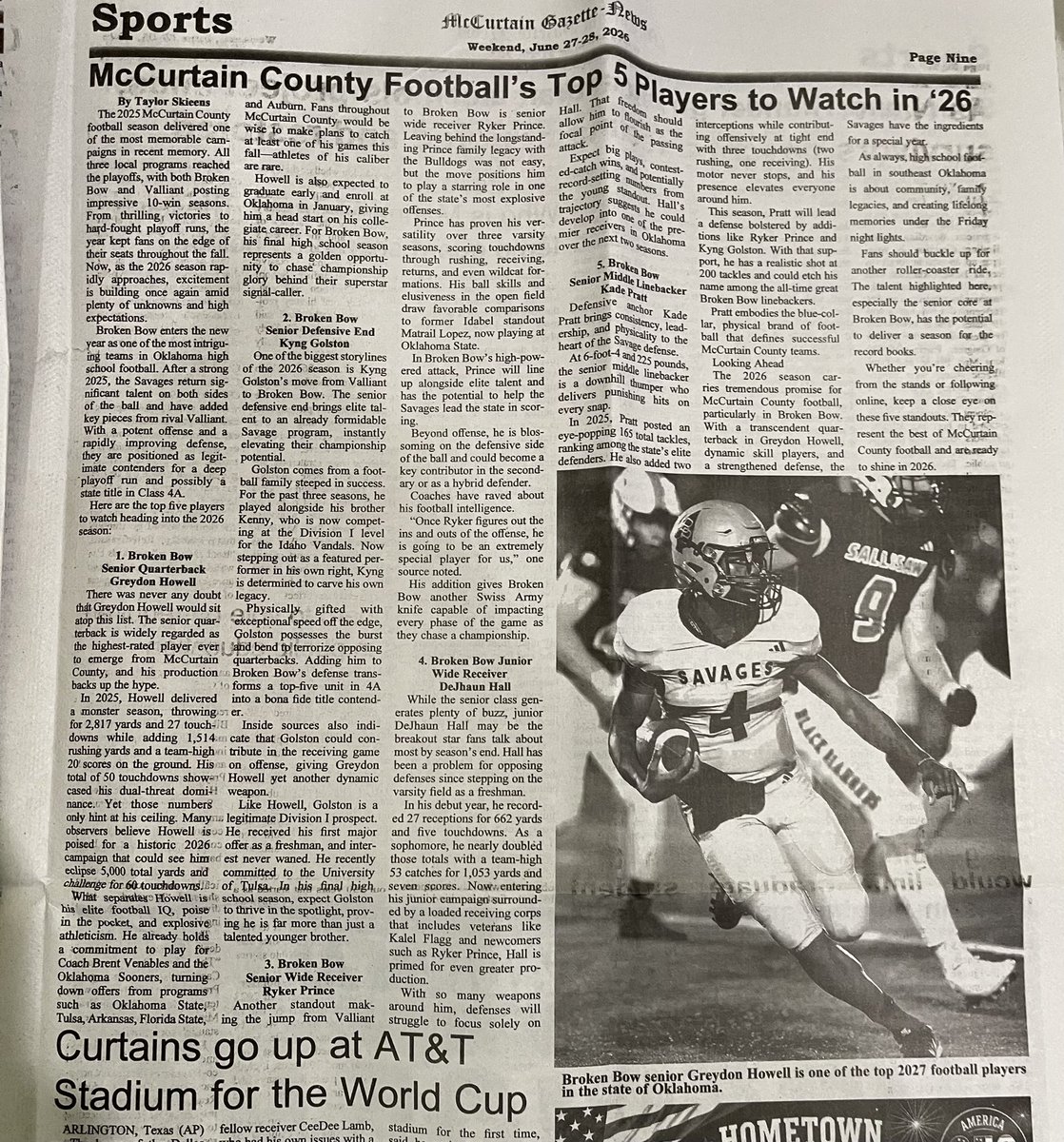 BeaversBend's tweet photo. #sooners @GreydonHowell4 #brokenbow @BBSavageFB #D1Recruiting @CoachLang7 @Taylorskieens @RykerPrince30 @KadePratt_8 @DeJhaunhall3 @KyngGolston54 https://t.co/GG9M7aRHG0