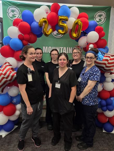 MountainCityRC's tweet photo. A huge shout out and #congratulations to our dietary department (and this week's Hero's of the Week) for all that they do going above and beyond everyday for our residents at @MountainCityRC!

#MountainCityRehabCenter #HerosOfTheWeek #DietaryDepartment #BestTeam https://t.co/QY2TwEW5oM