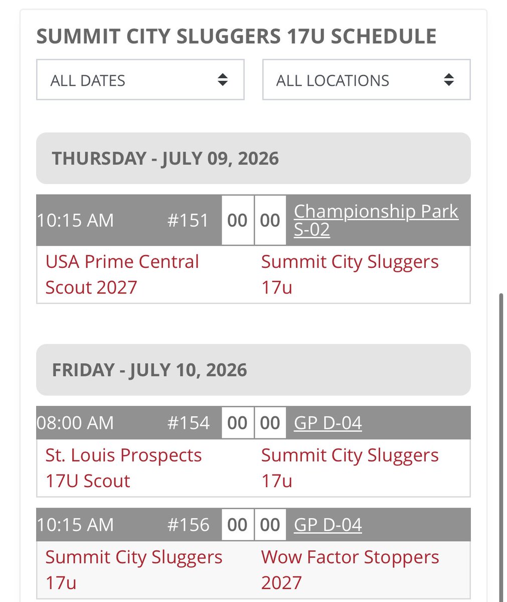 17uSluggersBase's tweet photo. One week out from the @Bullpenevents Amateur Baseball Championships (Invite) hosted by @GrandParkSports and @KokomoChampPark❗️

@PB_Uncommitted @CTrinkle23 @ConnerMadding @260Dugout 

https://t.co/MxscUYHR3d https://t.co/19Xlf5C8kW