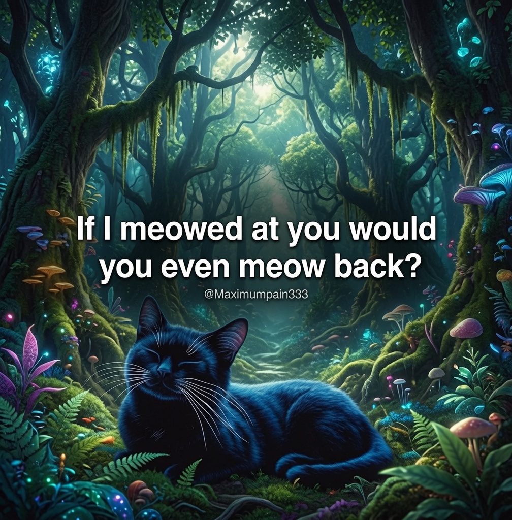maximumpain333's tweet photo. Meow. 😆😹 https://t.co/Q5kybVyofs