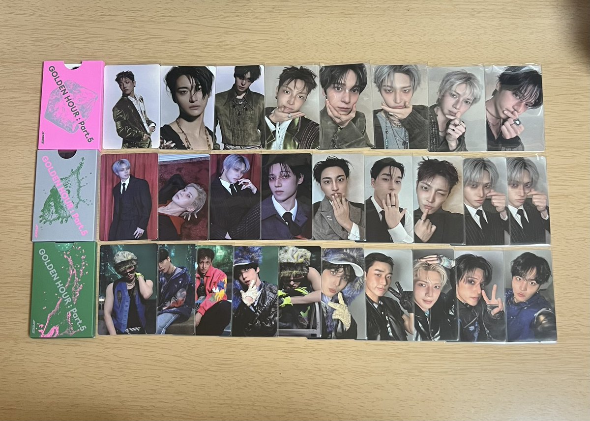 _8shotplus's tweet photo. ATEEZ アチズ GOLDEN HOUR Part5 POCA 封入トレカ 交換  #ATEEZ交換 

【譲】
1枚目POCAトレカ
2枚目PhotoBookトレカ

【求】3枚目サン⛰️(✔︎以外)

QR⇄QR IMAGE⇄IMAGE
セルカは同異種問わず

PhotoBookトレカはなんでも🙆🏻‍♀️

郵送交換または7/28 8/5.6手渡し🙆🏻‍♀️
お気軽にお声掛けください🙂‍↕️ https://t.co/igWKxTu0bU