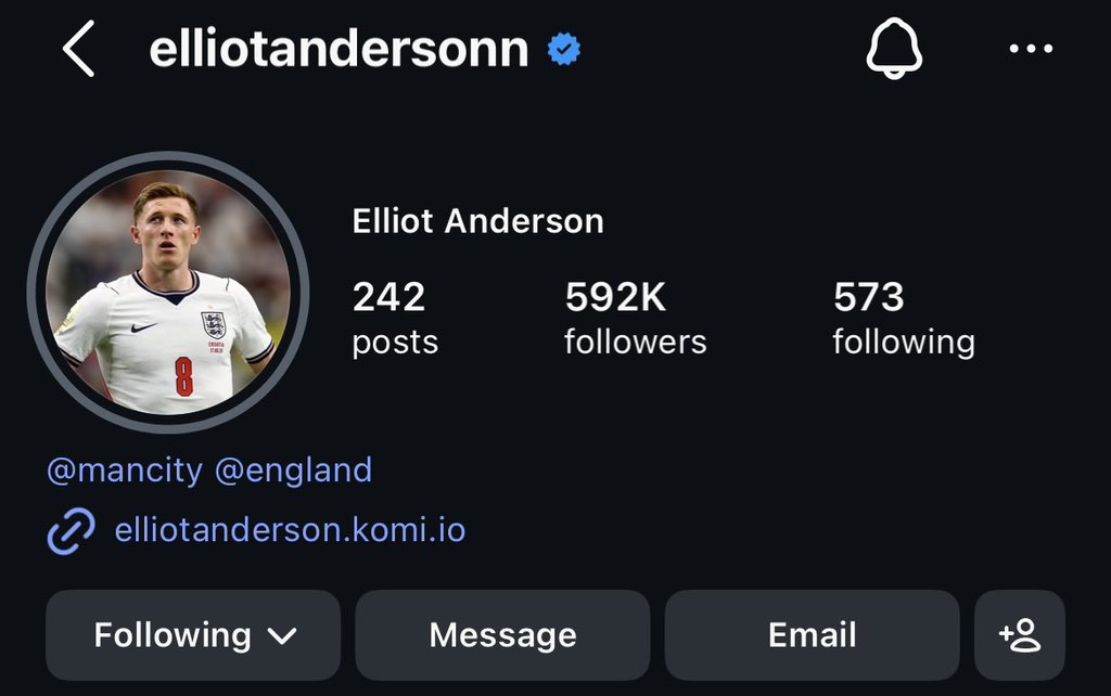 Amnax44's tweet photo. Elliot Anderson on Instagram. 🩵 https://t.co/JO3sRcIKhE