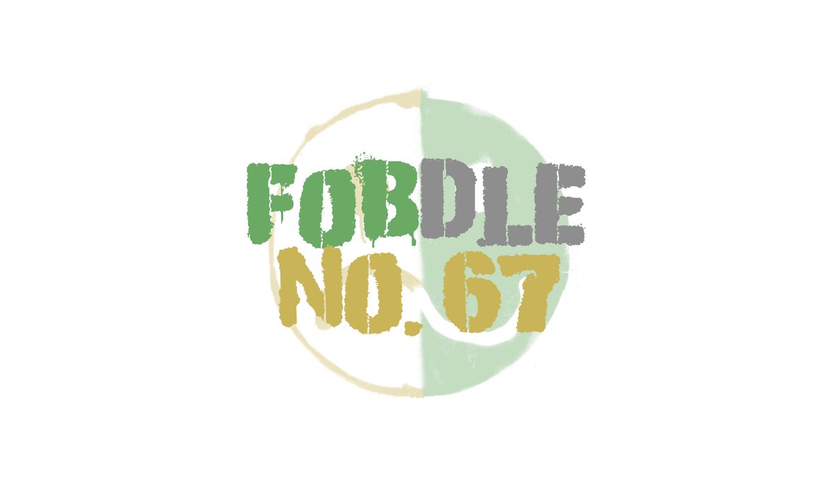 thefobdle's tweet photo. The FOBDLE has been updated!
[FOBDLE #67 Added: July 2, 2026] https://t.co/XcW14Cido4