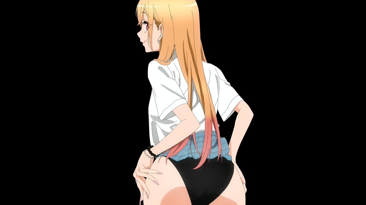 karadynn's tweet photo. Kitagawa Marin from the #anime #SonoBisqueDollWaKoiWoSuru #KiseKoi #KitagawaMarin #MyDressUpDarling #Cutout #AMOLED #Wallpaper #AnimeWallpaper https://t.co/ghMouq5boH