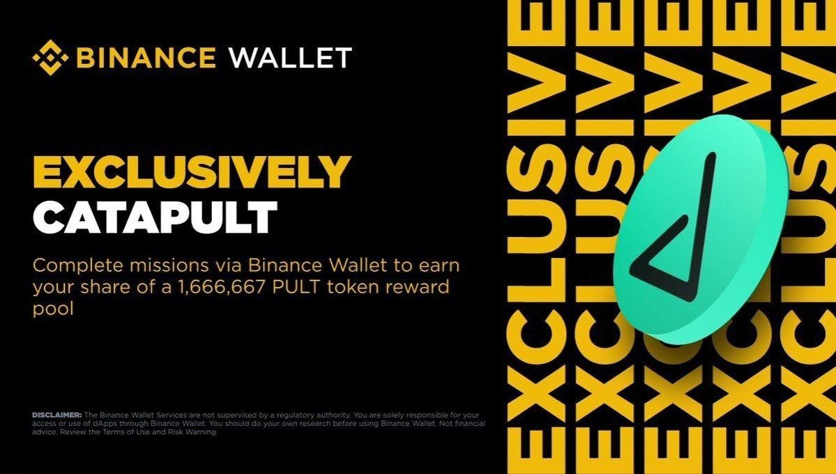 amitSarkar073's tweet photo. Check Binance Win Or Not Win 👍

Binance Web3 x Catapult
Booster Airdrop Totall Reward
1.66M PULT 10k Rendom Winner.👀

@binance
@BinanceWallet https://t.co/NgpihRlN9q