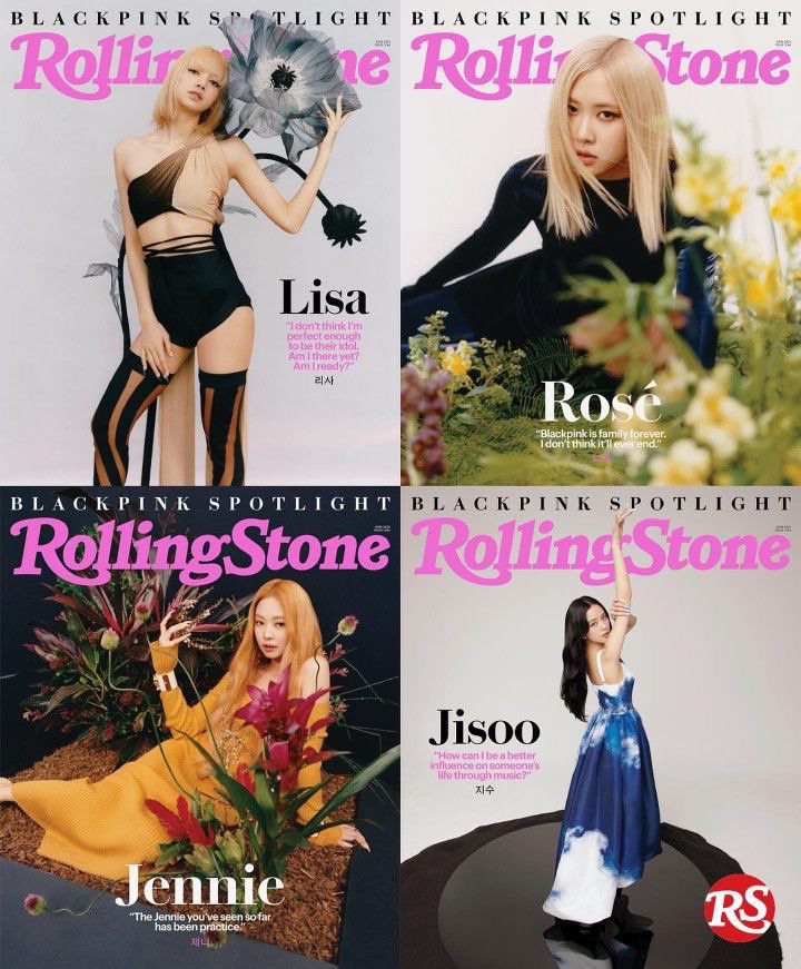 pinksview's tweet photo. in 2022, BLACKPINK made history by becoming the first K-pop girl group, the first girl group in 21 years, and only the third overall to grace the cover of Rolling Stone magazine. 

no other girl group has appeared on the cover since then. https://t.co/DsUbcf5MlK