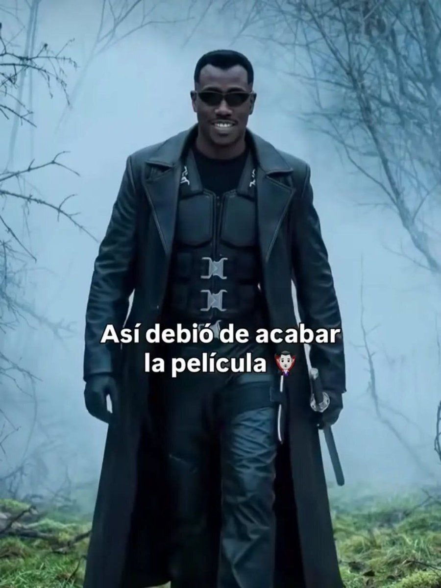 FrikingosGalaxy's tweet photo. 🧛 A ver quién acierta...
¿A qué película creéis que se refiere este meme? 👀🍿
👇 Os leo.
#Blade #Cine #Marvel #Memes #HumorFriki https://t.co/oFhCNWrbLt