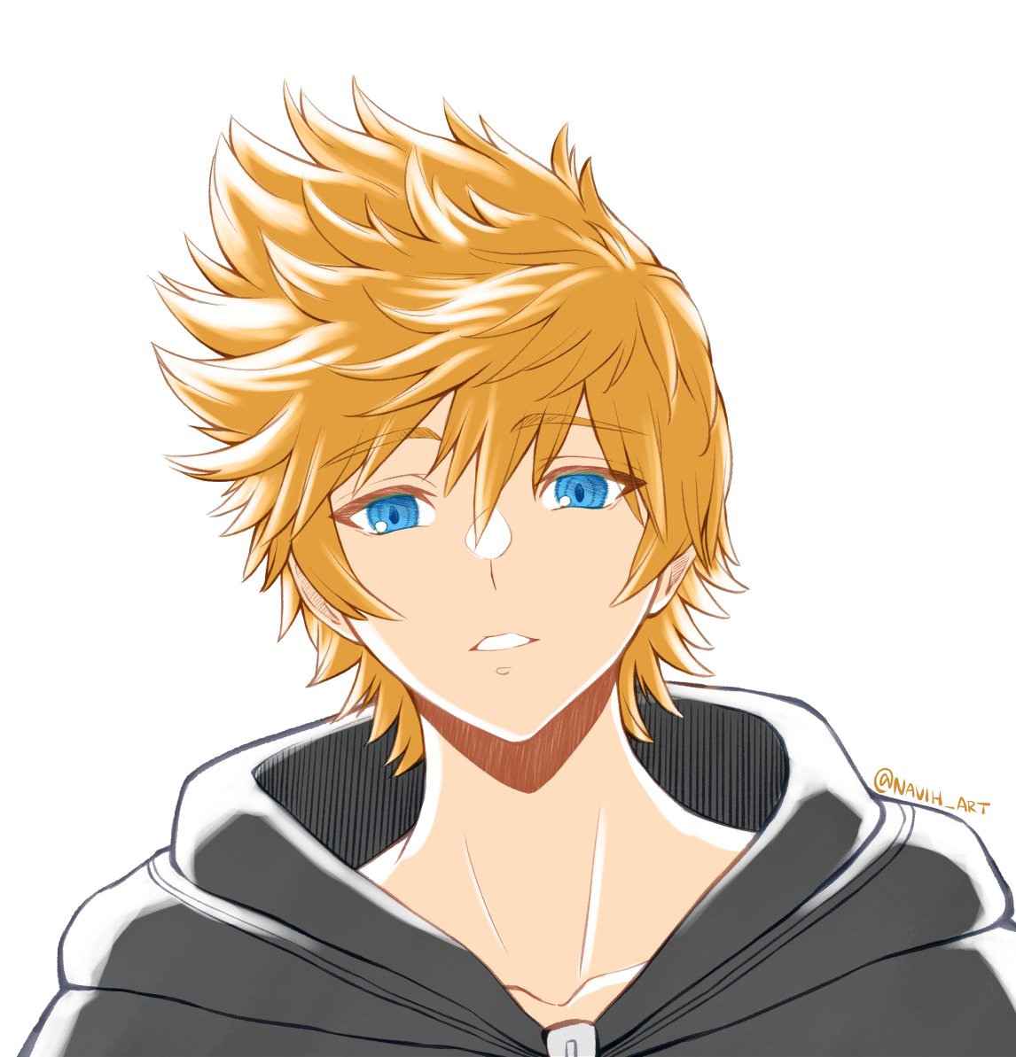 Navih_Art's tweet photo. Roxas KH2 ✨

#KingdomHearts #KH #fanart https://t.co/XXFZlmrduF